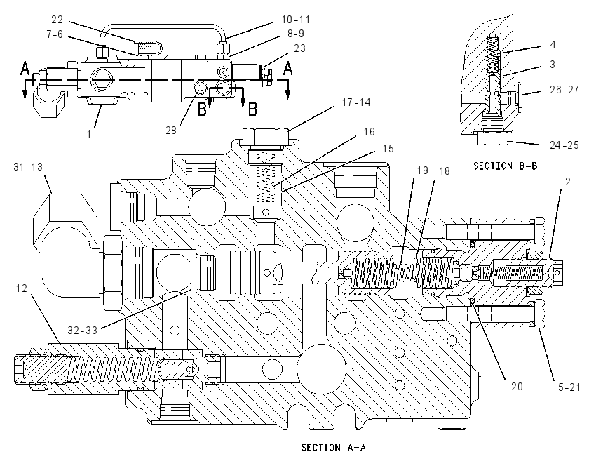 VALVE GP-COMBINATION 9T5957 CAT