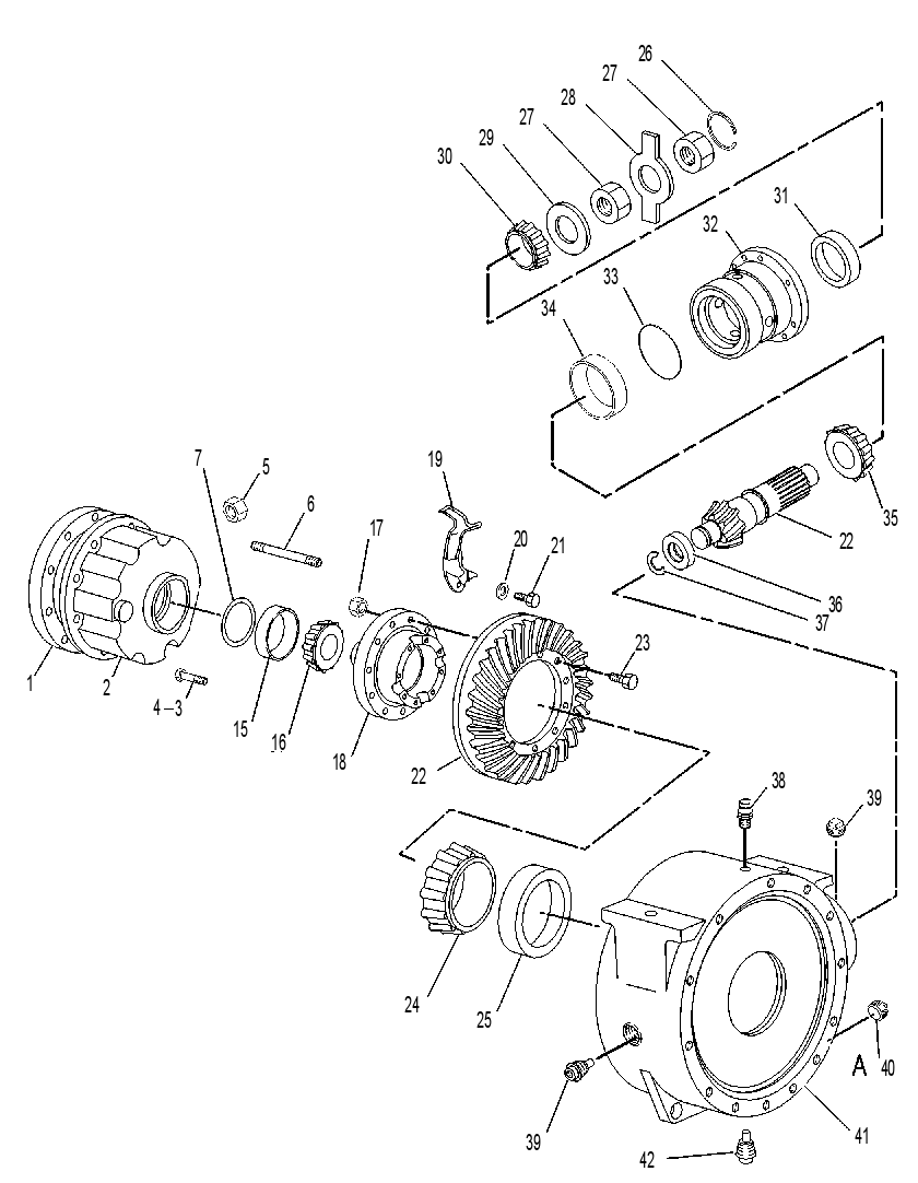 AXLE GP-DRIVE 1368872 CAT