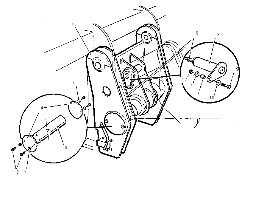 COUPLER & MTG GP-QUICK 8I3155 CAT