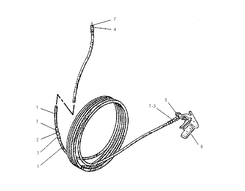 LINES GP-WATER SPRAY 8C1679 CAT