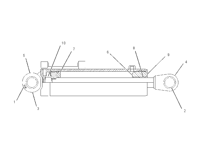 CYLINDER GP-TONG 1687874 CAT