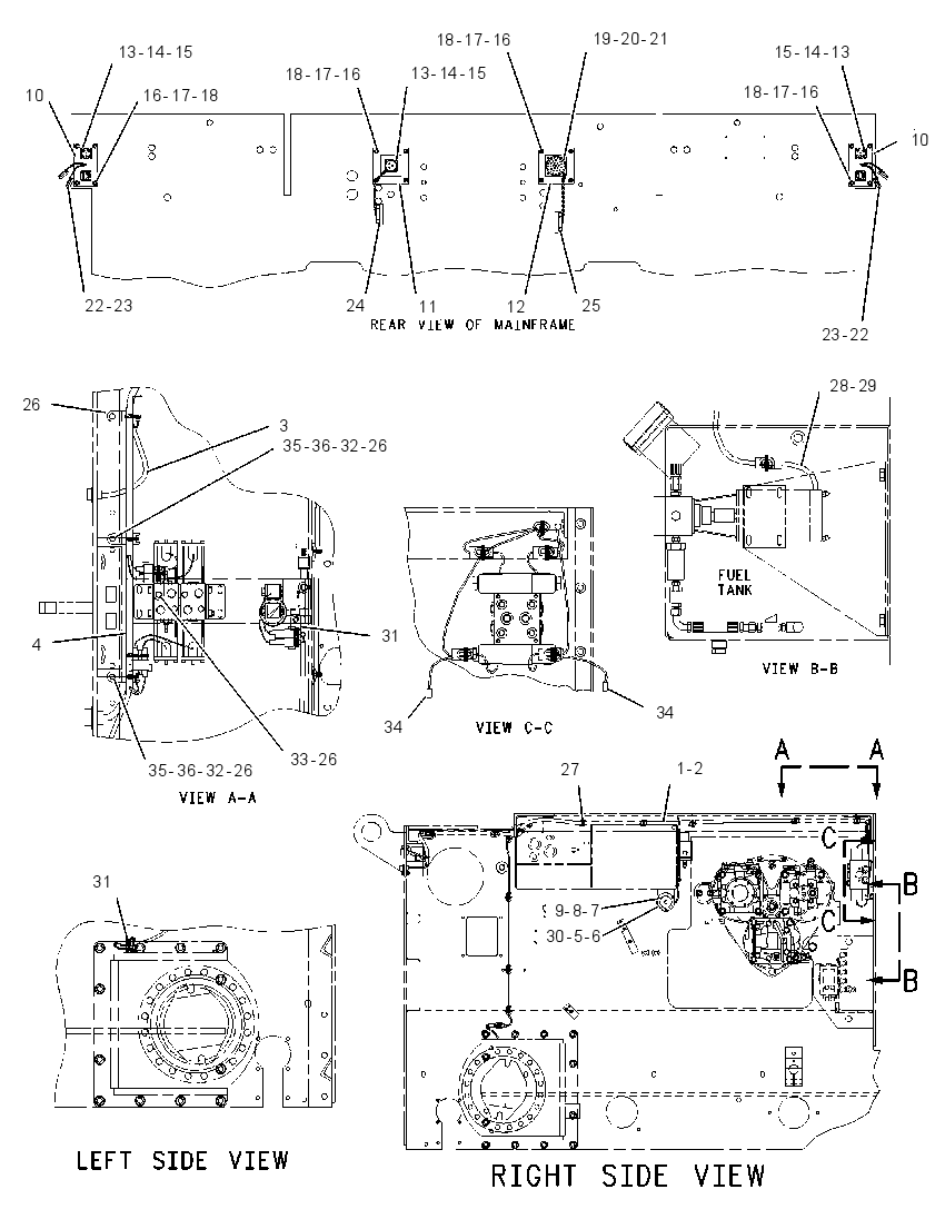 WIRING GP-HYDRAULIC CONTROL 1152273 CAT