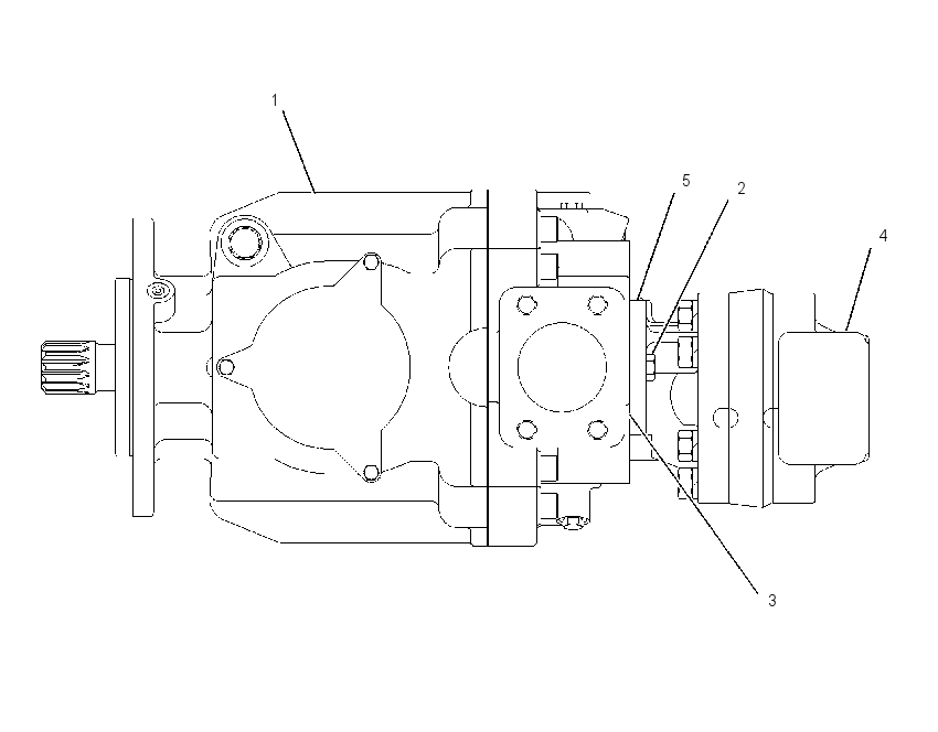 PUMP GP-PISTON & GEAR 6E4863 CAT