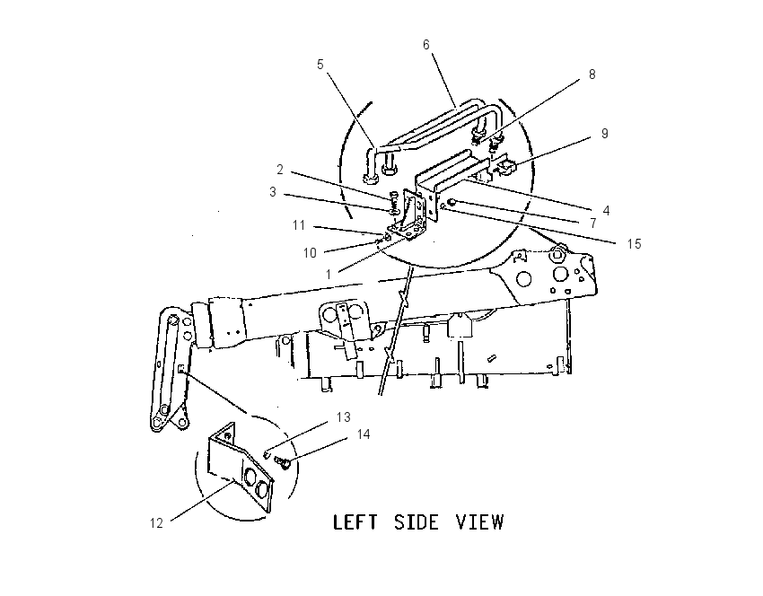 MOUNTING GP-BOOM 1283396 CAT