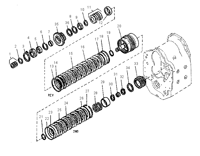 GEAR GP-TRANSMISSION 8I4039 CAT