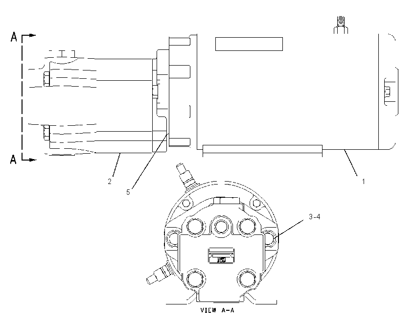 PUMP & MOTOR GP-SEC STEERING 1408364 CAT