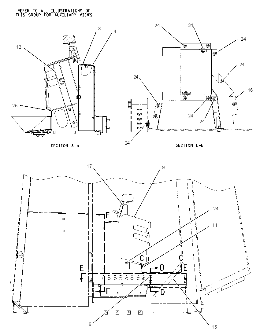 SUPPORT GP-HYDRAULIC CONTROL 1606236 CAT