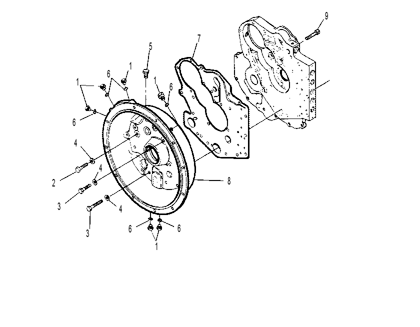 HOUSING GP-TORQUE CONVERTER 1240672 CAT