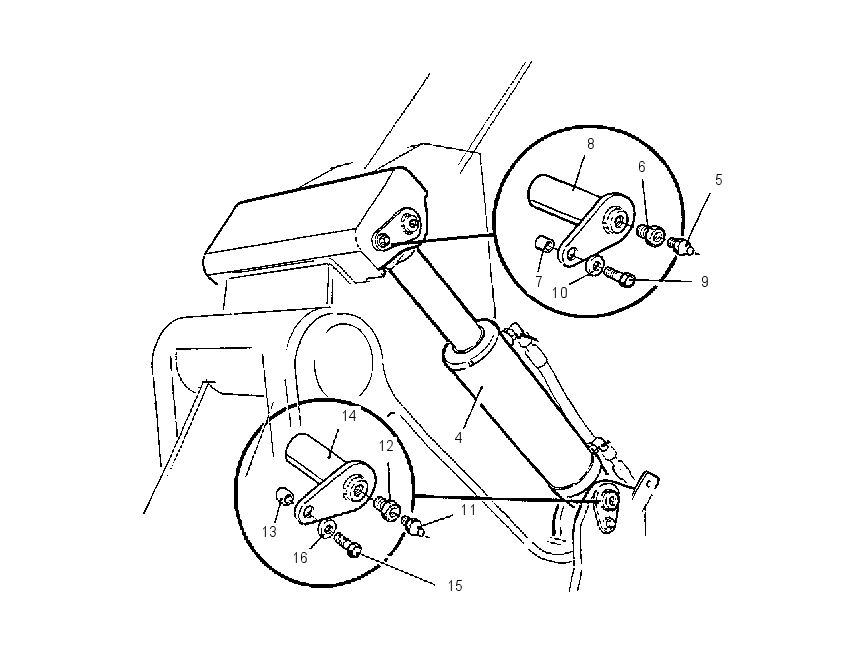 CYLINDER & MTG GP-COMPENSATING 8I6484 CAT