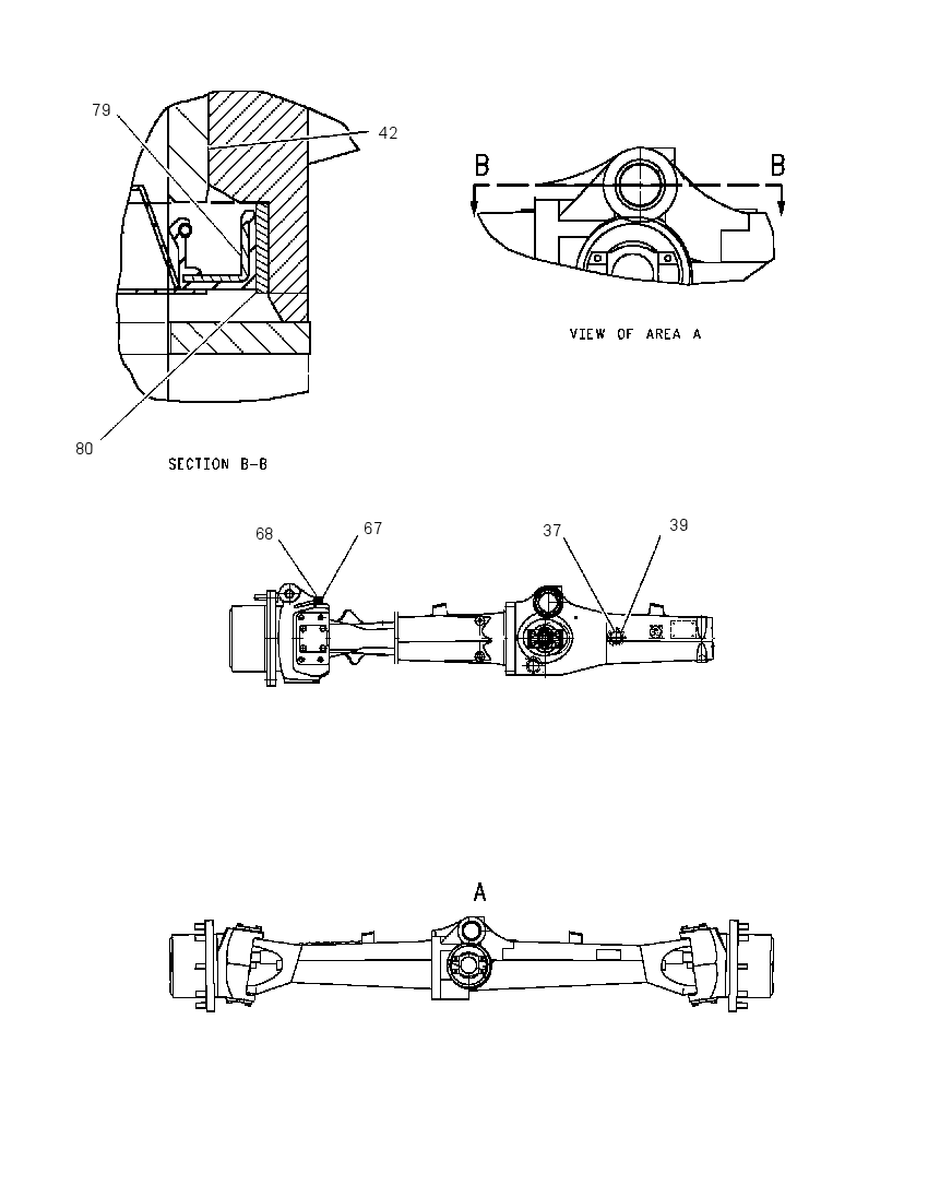 AXLE GP-DRIVE & STEERING 1745206 CAT