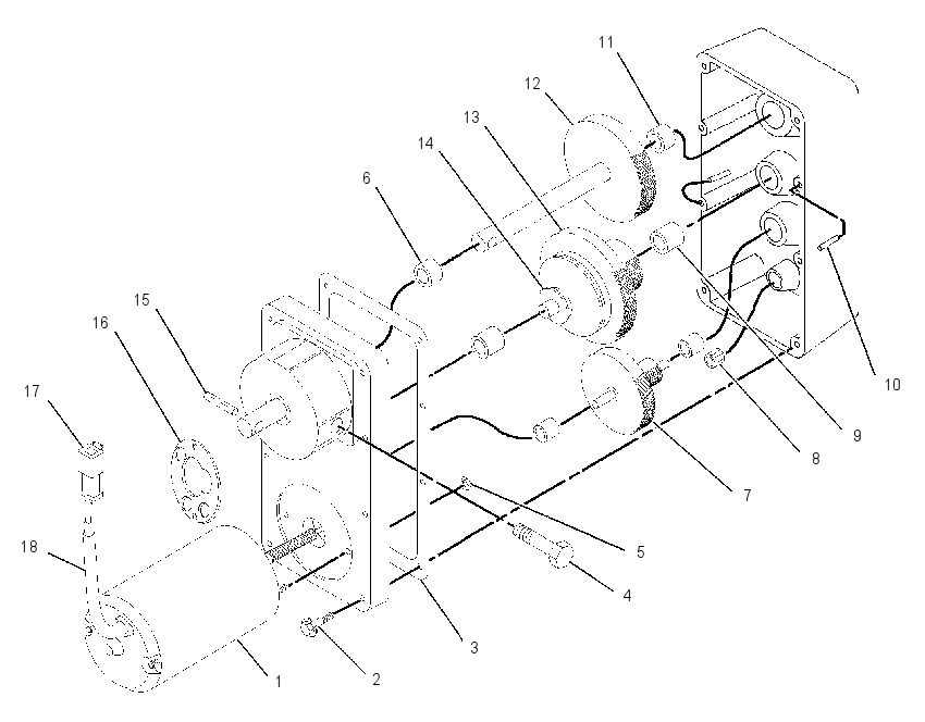 MOTOR GP-POWER ADJUSTER 1653729 CAT