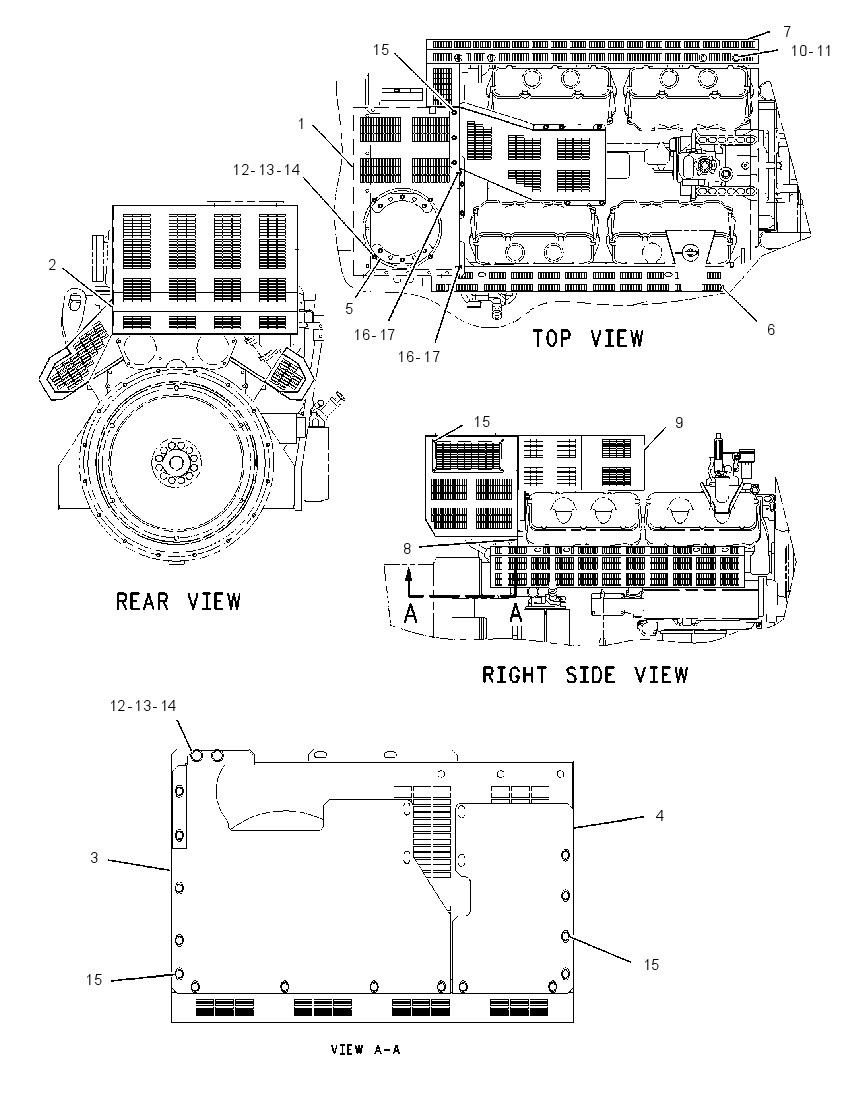 GUARD GP-ENGINE 1550914 CAT