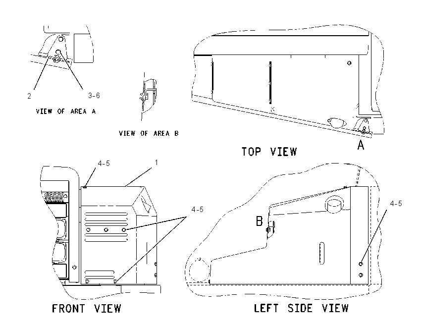 ENCLOSURE GP-HYDRAULIC TANK 1375015 CAT