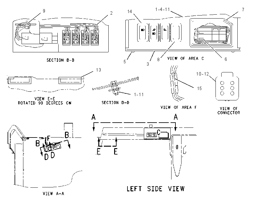 WIRING GP-CANOPY 1313404 CAT