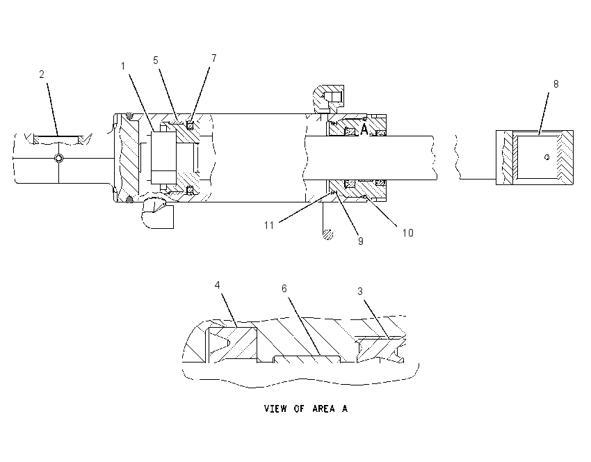 CYLINDER GP-BLADE 1662835 CAT