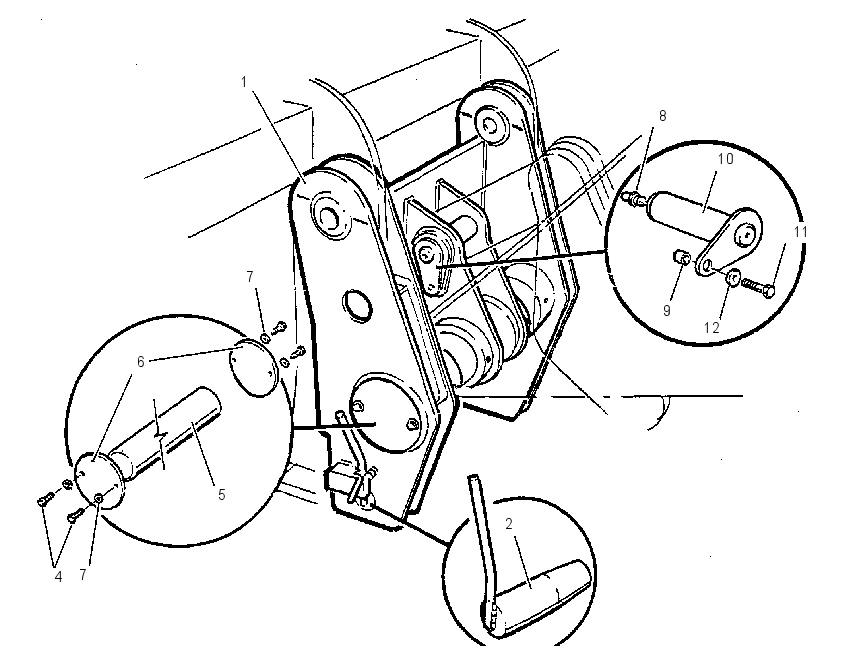 COUPLER & MTG GP-QUICK 8I6483 CAT