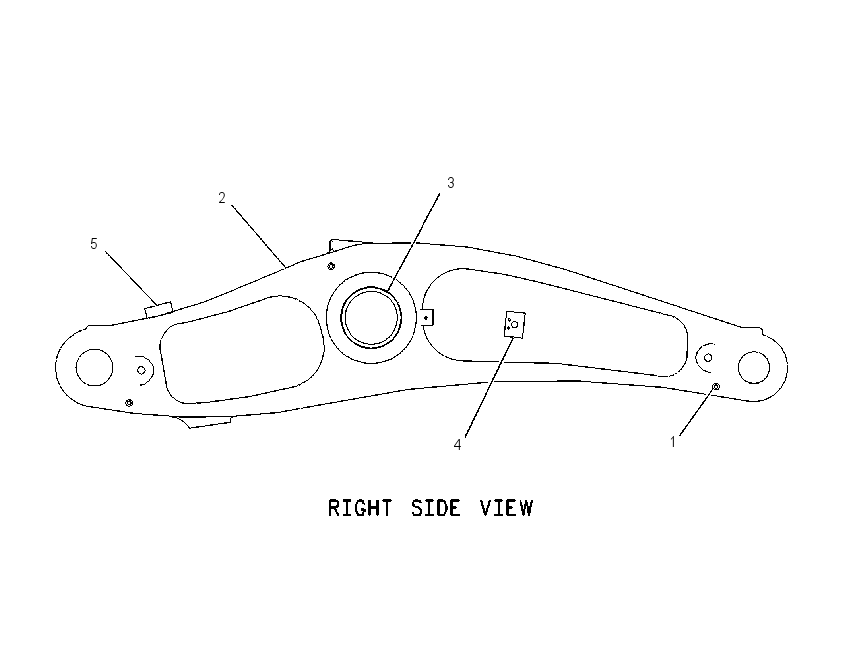 LEVER & BEARING AS 0700125 CAT