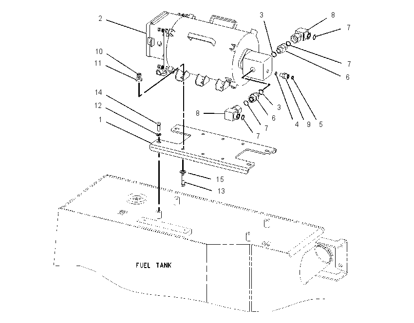 GENERATOR & MTG GP-HYDRAULIC 1697229 CAT