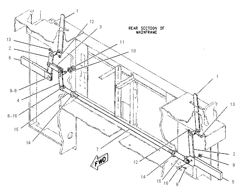 SUPPORT GP-TOW ARM 7R0341 CAT