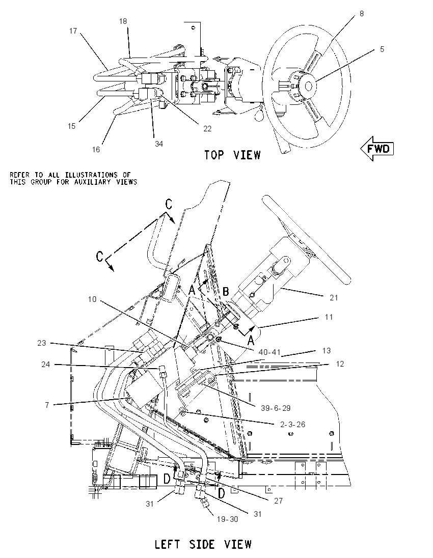STEERING GEAR GP 1674417 CAT