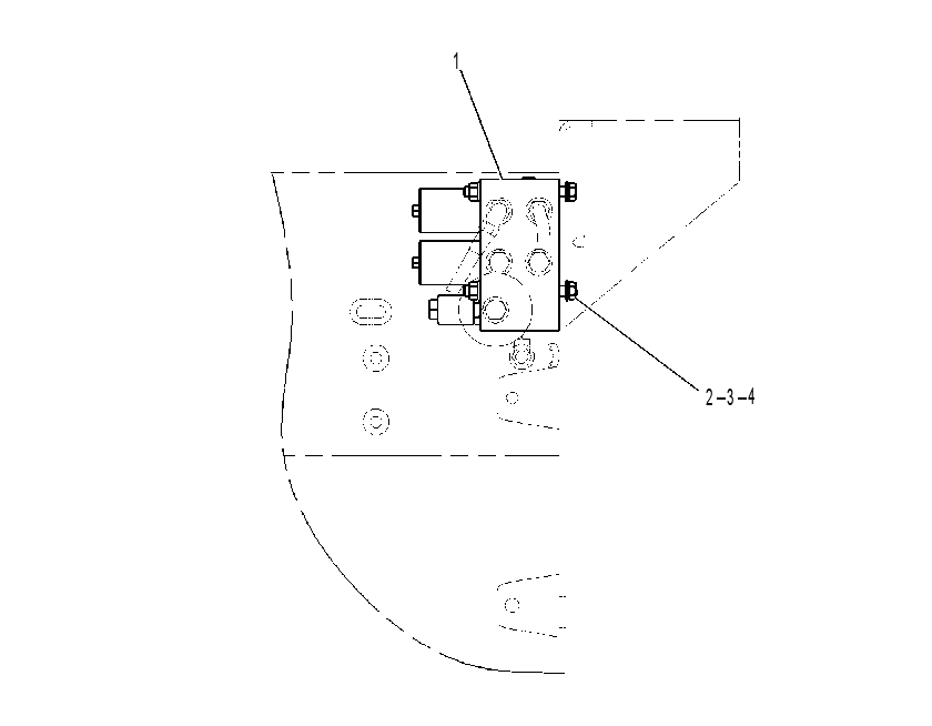 VALVE & MTG GP-RETARDER CONT 1237874 CAT