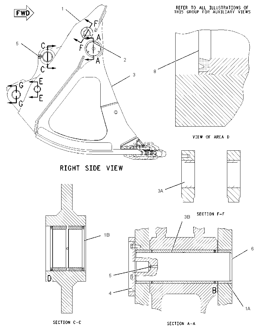 BUCKET GP-FRONT SHOVEL 1471538 CAT