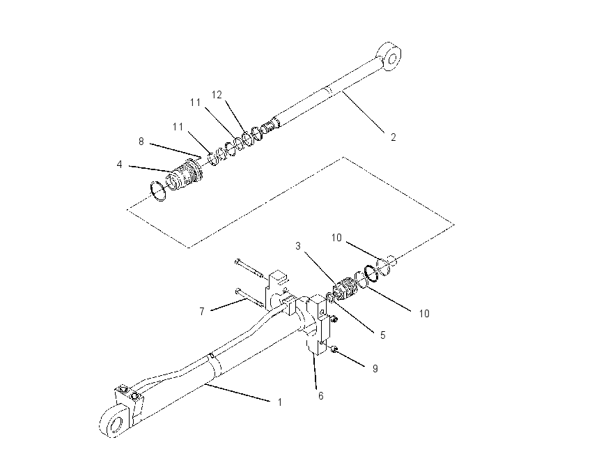 CYLINDER GP-EXTENDABLE STICK 1763929 CAT