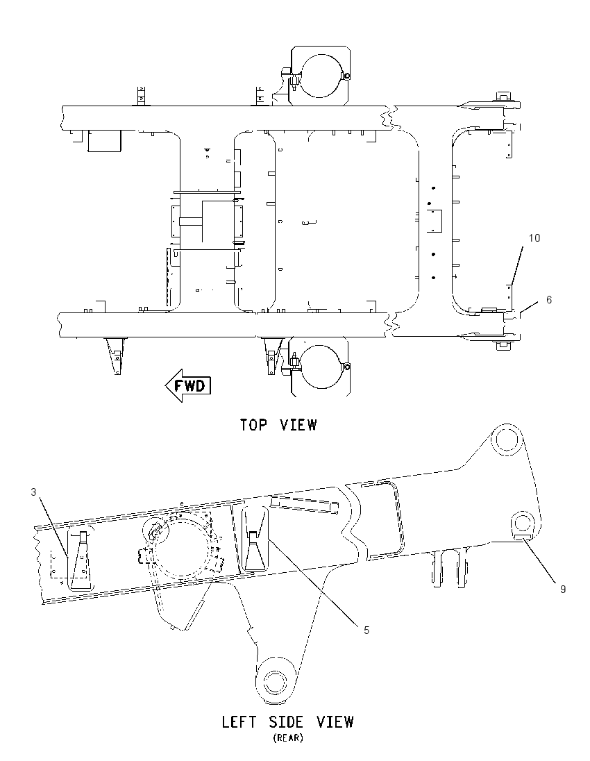 FRAME AS 1710785 CAT