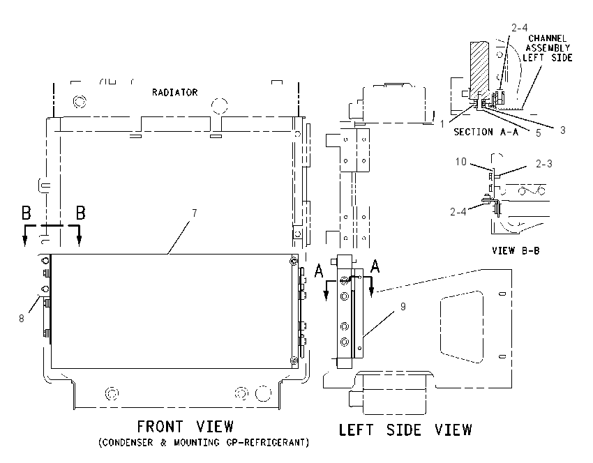 KIT-AIR CONDITIONER 2Q8254 CAT