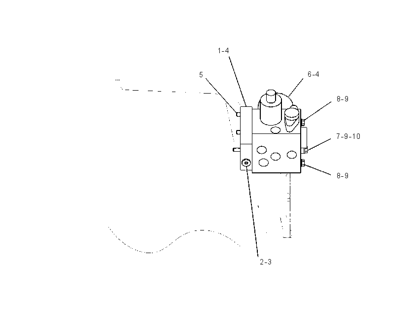 VALVE & MTG GP-LOCKUP CLUTCH 1245689 CAT