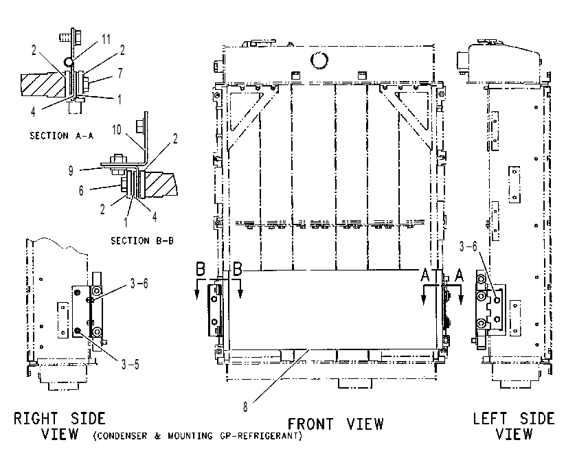 KIT-AIR CONDITIONER 2Q8256 CAT