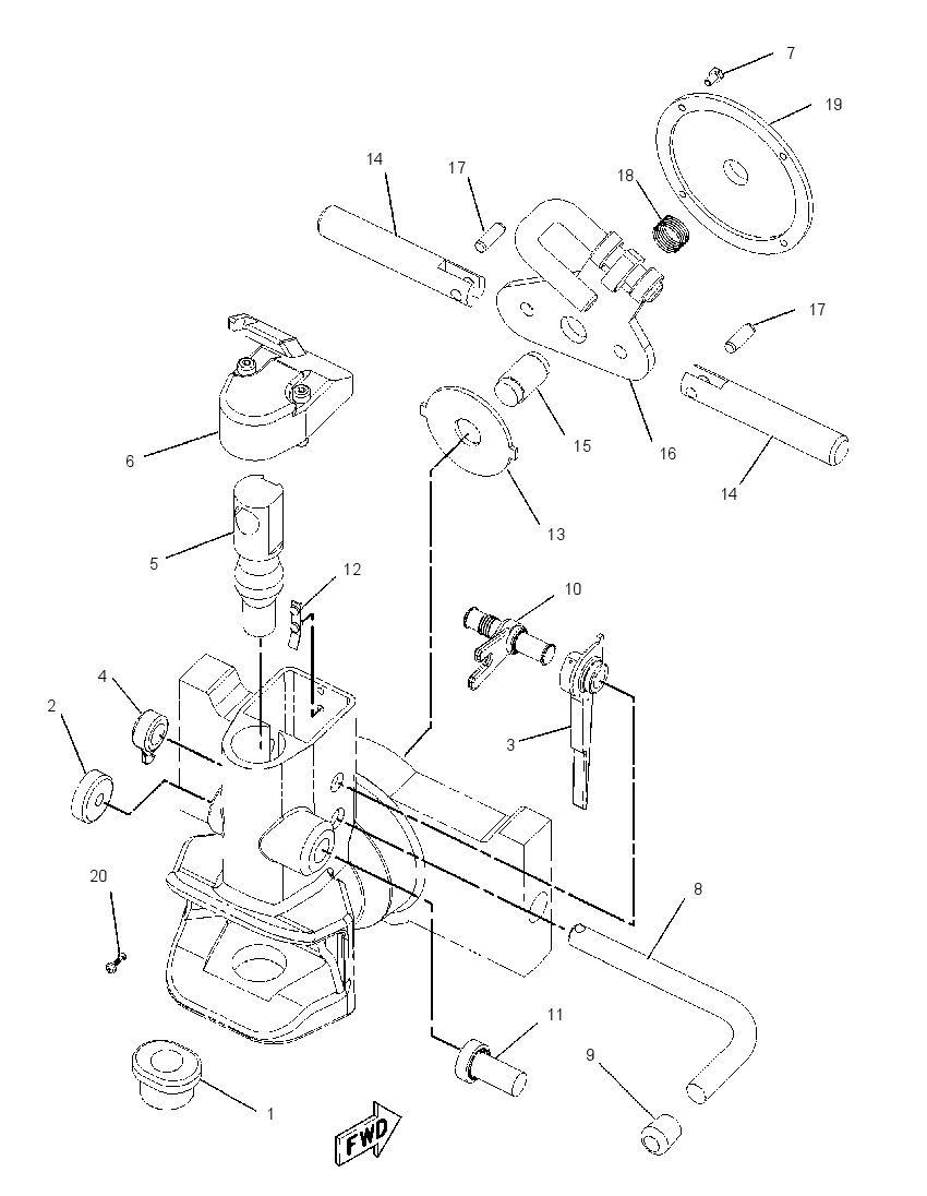 HITCH GP-TOWING 1724853 CAT