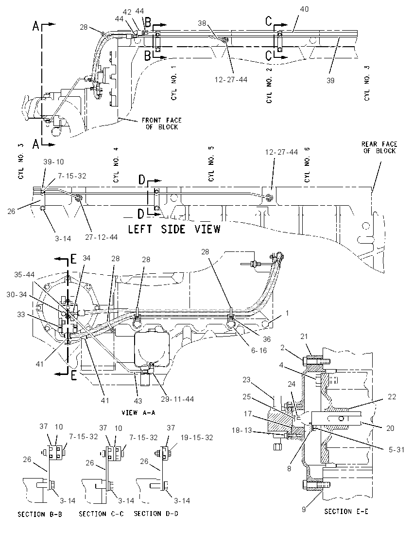 PUMP & LINES GP 1437517 CAT