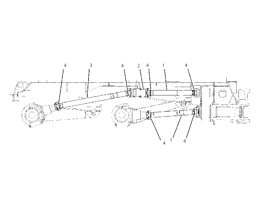SHAFT GP-REAR DRIVE 1351694 CAT