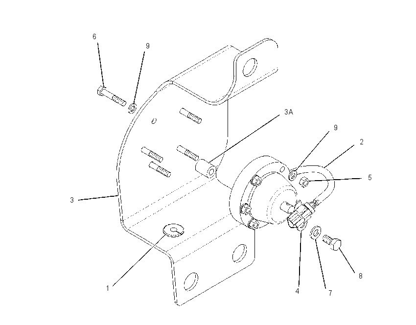 SENSOR & MTG GP-LIFT POSITION 1693301 CAT