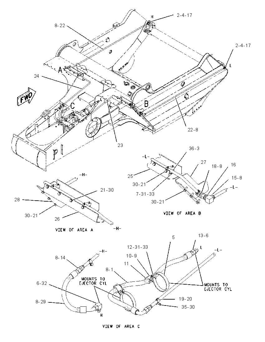 LINES GP-EJECTOR 8I1803 CAT