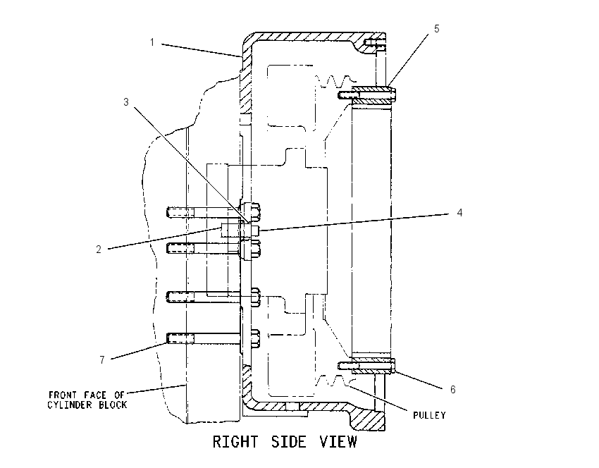MOUNTING GP-HYD PUMP DRIVE 5N2670 CAT