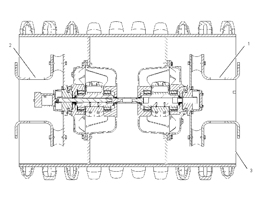DRUM GP-DRIVE & VIBRATORY 1743071 CAT