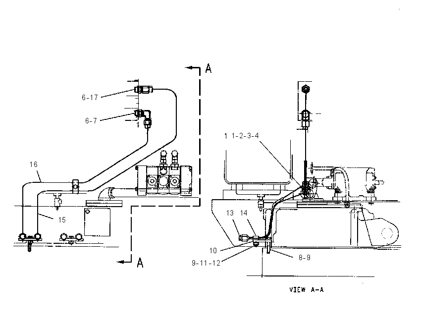 LINES GP-REAR ATTACHMENT 1153567 CAT