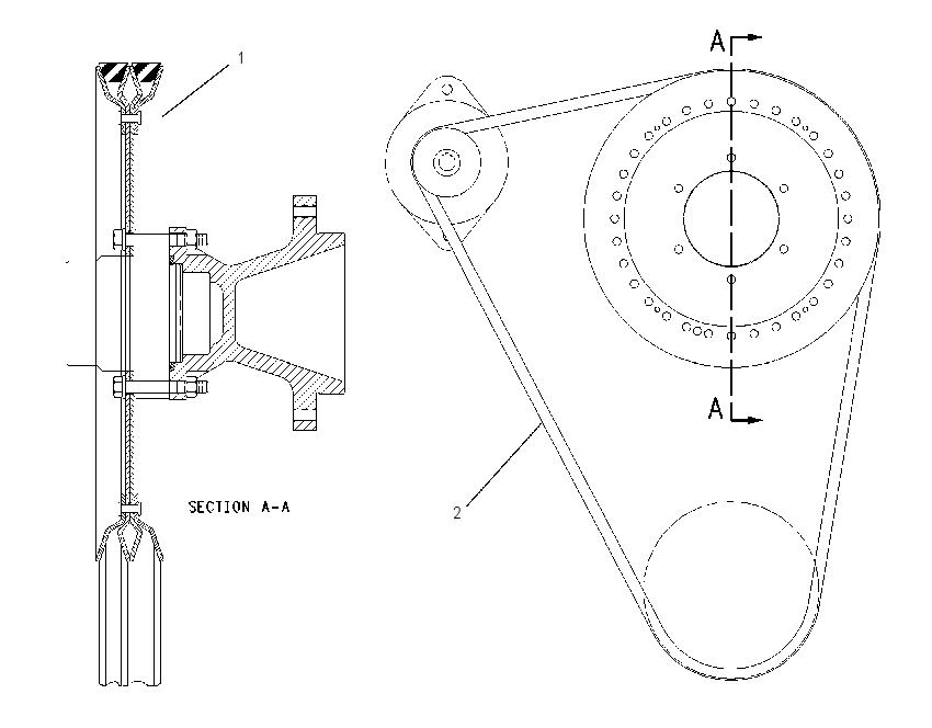 DRIVE AR-FAN 8Q0704 CAT