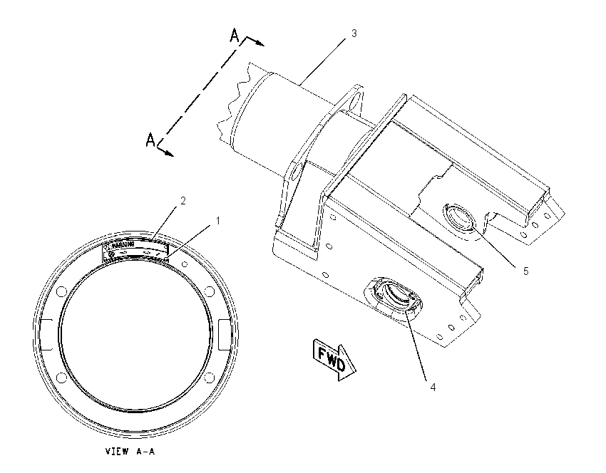 FRAME AS-TRACK ROLLER 1558102 CAT