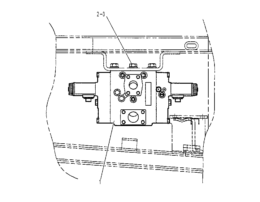 VALVE & MTG GP-HOIST CONTROL 1166417 CAT
