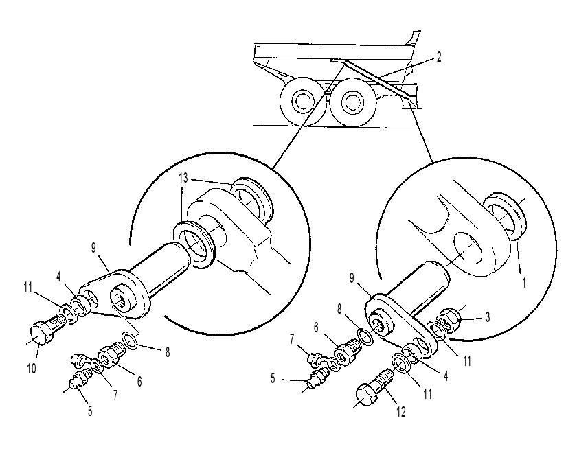 CYLINDER & MTG GP-HOIST 1166604 CAT