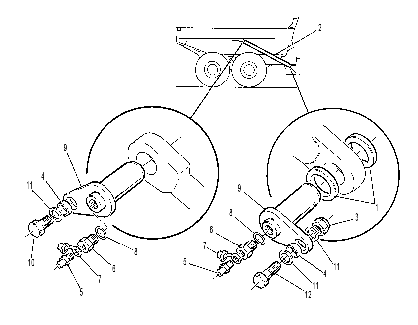 CYLINDER & MTG GP-HOIST 1185430 CAT