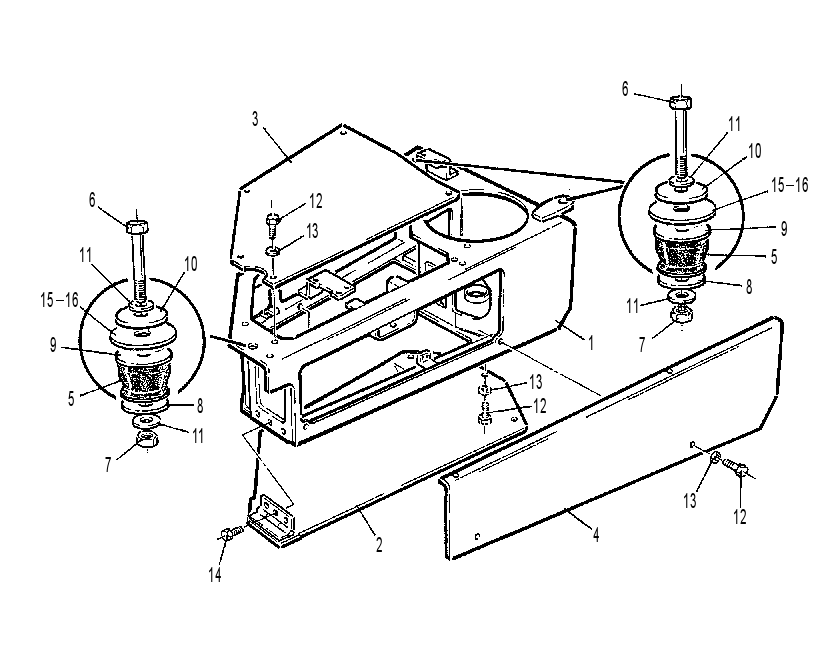 MOUNTING GP-HYDRAULIC CONTROL 1226981 CAT
