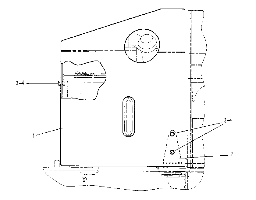 ENCLOSURE GP-HYDRAULIC TANK 1233566 CAT