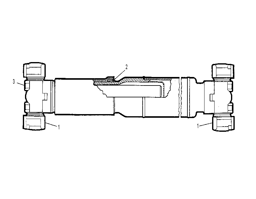 SHAFT GP-CENTER DRIVE 1259177 CAT