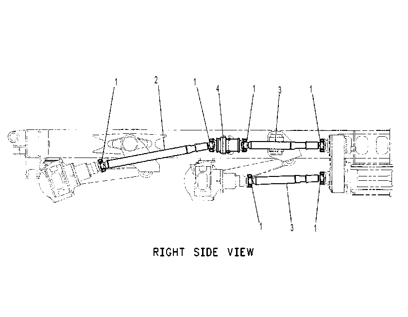 SHAFT GP-REAR DRIVE 1351693 CAT