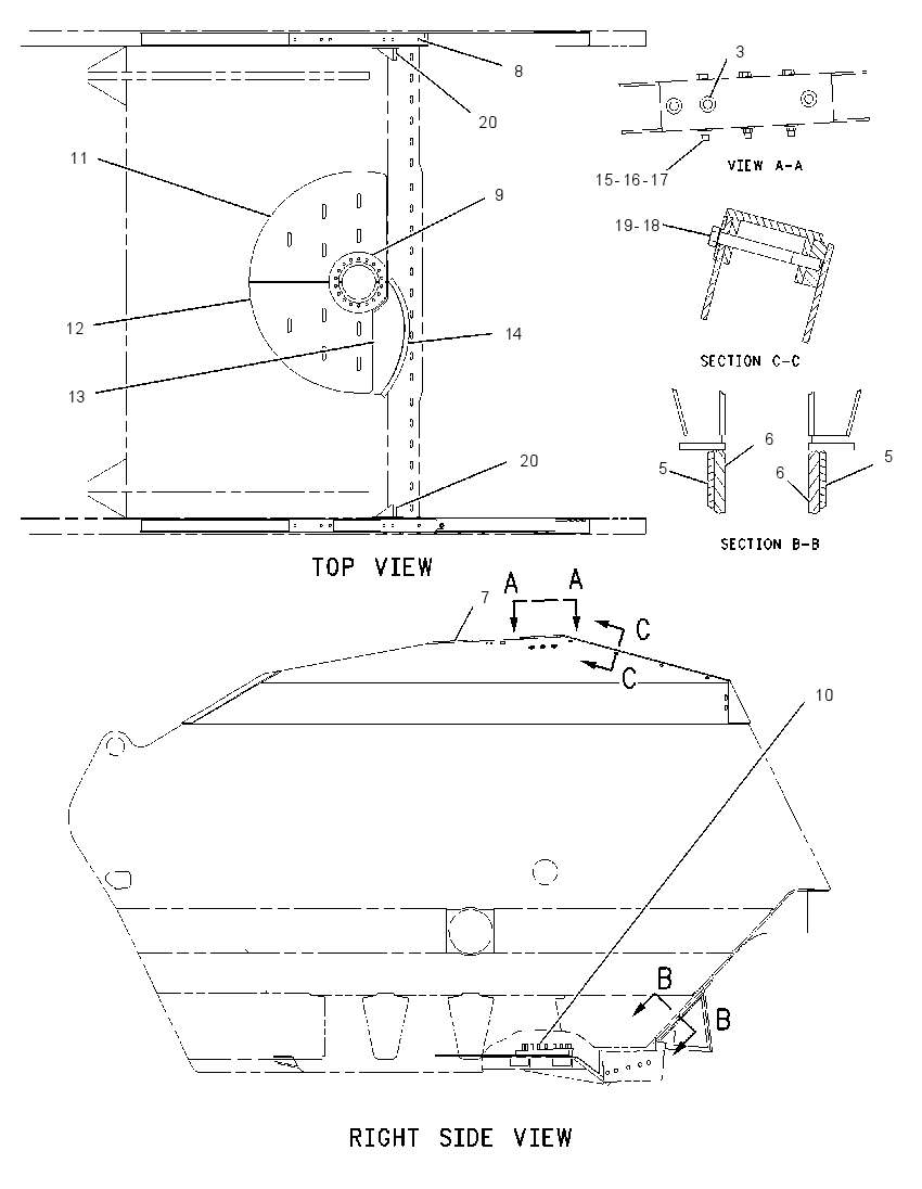PLATE GP-BOWL 1566830 CAT