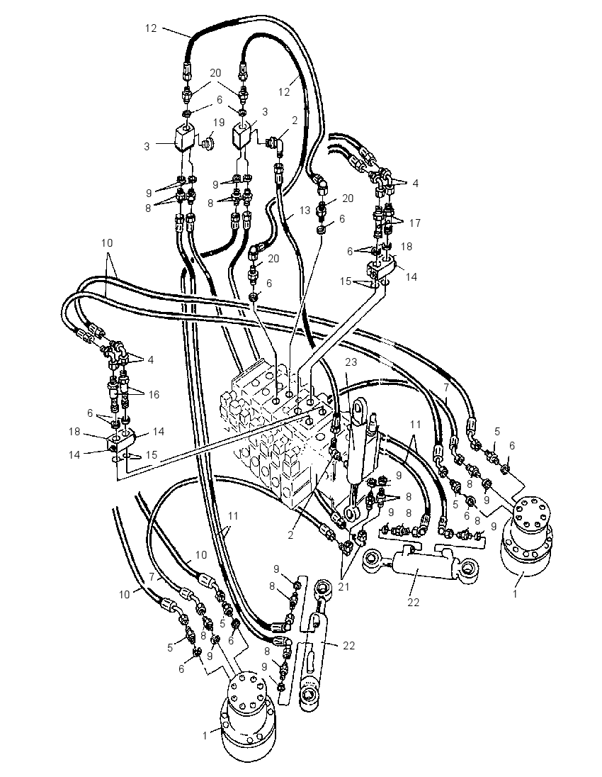 CYLINDER & LINES GP-MEAS & FDG 1558793 CAT